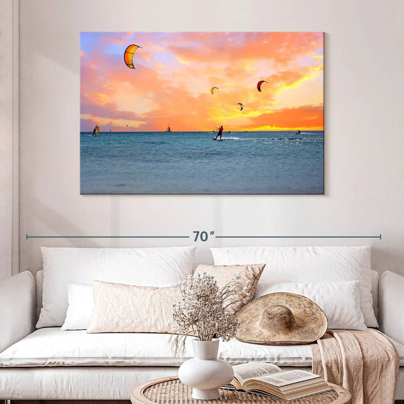 Sireci Kitesurfing, 32" H x 48" W
