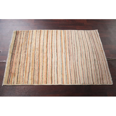 Tapis rayé Gabbeh 3 x 5