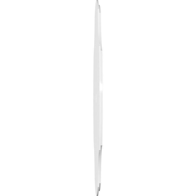 Médaillon de plafond contemporain en PVC de qualité architecturale 34 po x P 3 po x P 11 3/4 po x P 1 po