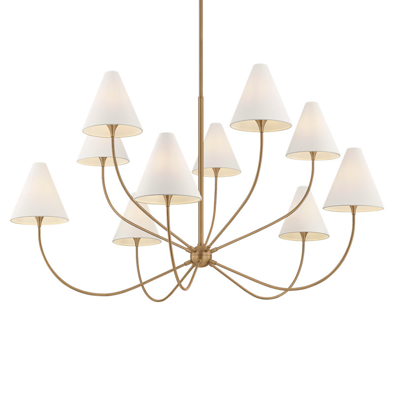 Evermore Chandelier by Lauren Liess x Troy, 10 Lights