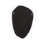 Miroir Morphic Petrified, pointe, cadre noir