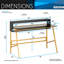 Bureau d'écriture avec rehausseur (bureau) Techni Mobile