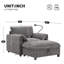 Canapé simple avec repose-pieds 56,5 po Chenille-1348467236