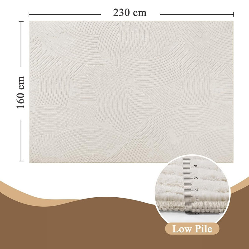 Abstract 160cm X 230cm Area Rug