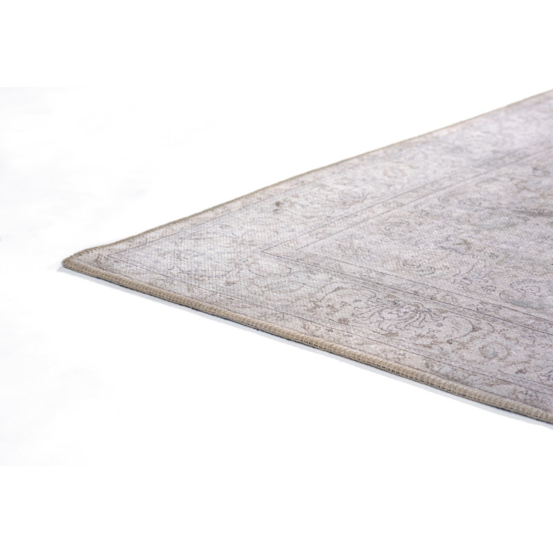 Erin Gates by Momeni Dorset Bennington Polyester Grey Area Rug, Rectangle 2' X 3'