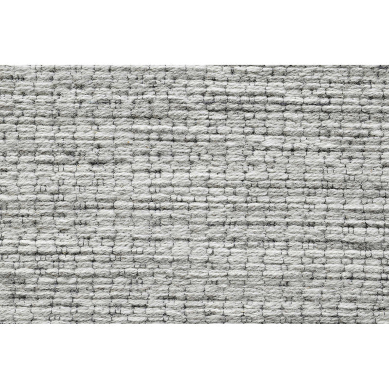 Solid Colour Hand Woven Area Rug, Rectangle 80 x 150cm