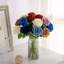Rose artificiel 10 pièces Bouquet de fleurs ouvertes Faux roses pour arrangement de mariage-100696760