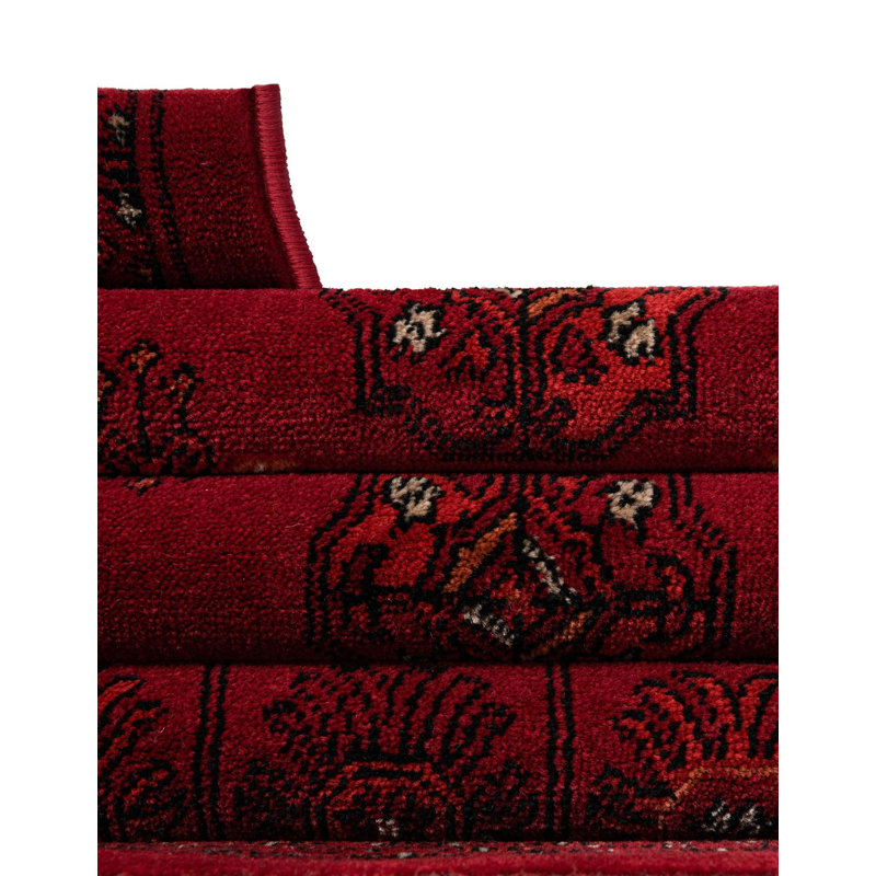 Tapis rouge Amro, Ovale 7 pi 10 po x 10 pi