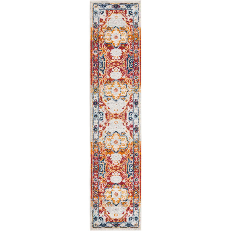 Ikat Indoor Rug, Runner 2' x 9'10"