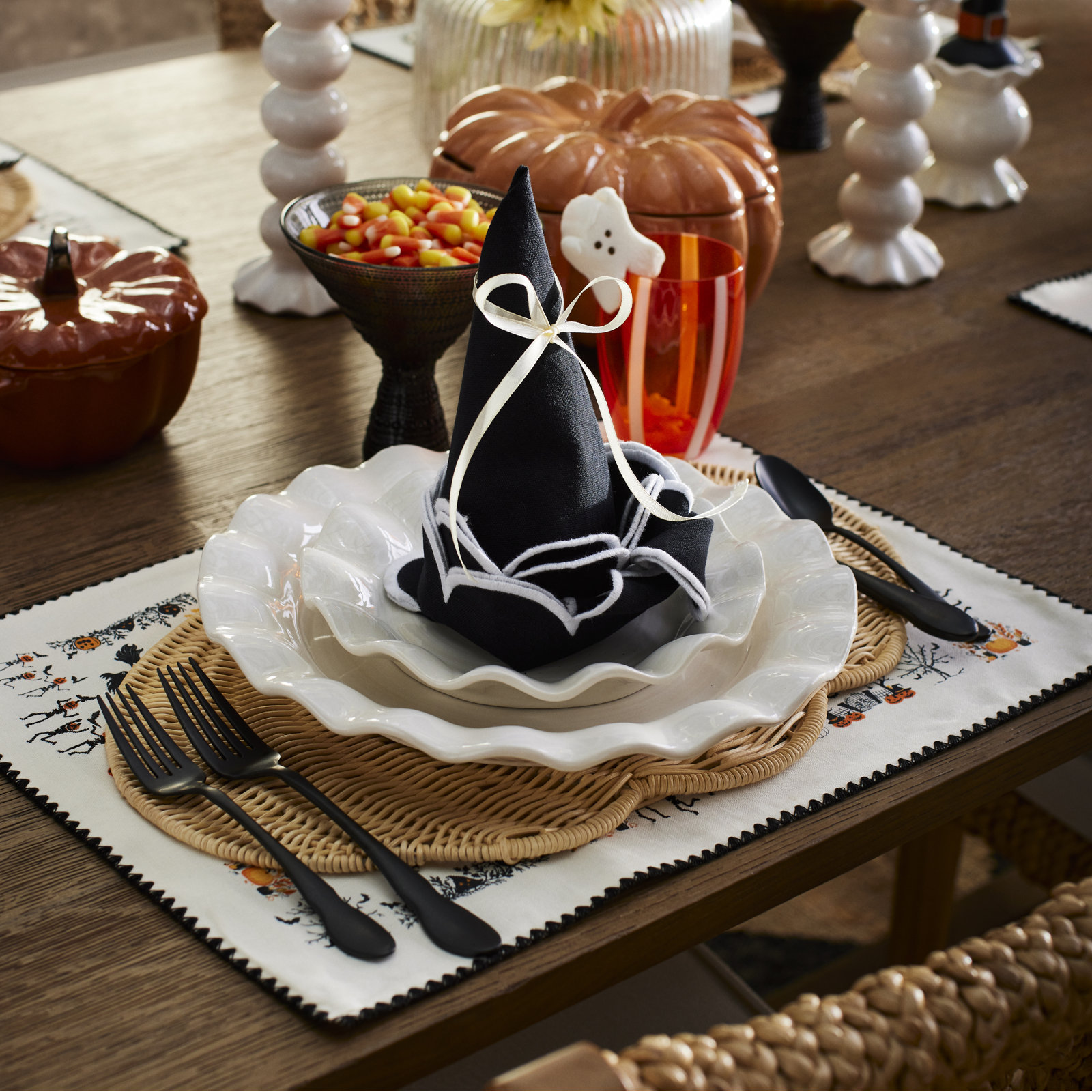 Halloween Town Cotton Placemat