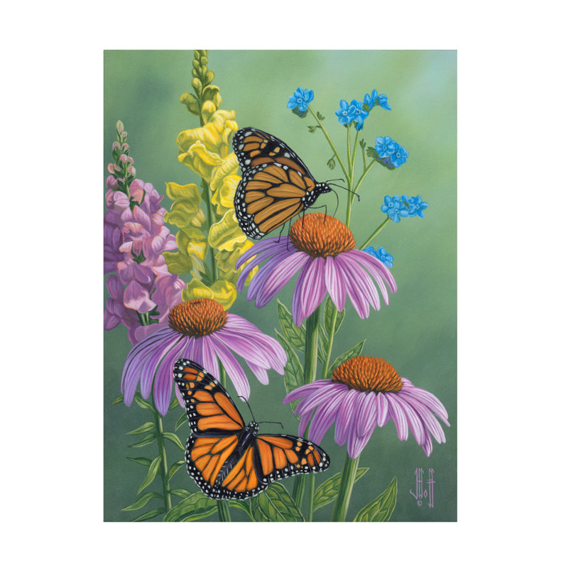 Art sur toile Jeff Hoff, H 14 po x l 19 po