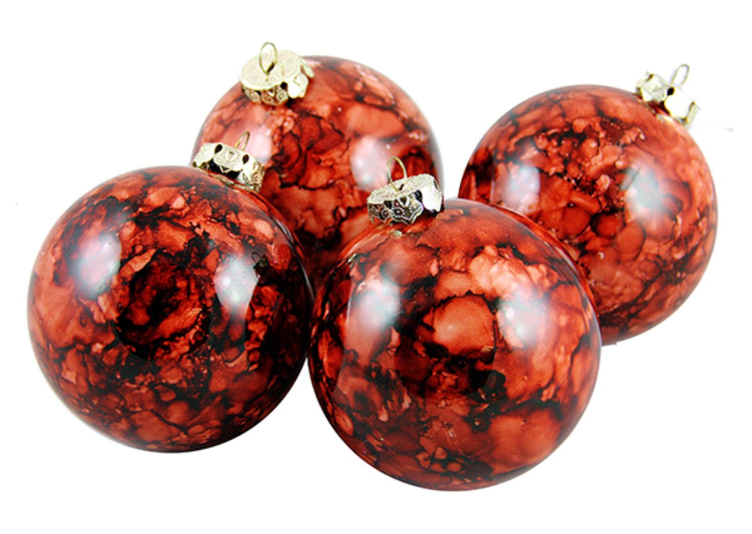 3" Shatterproof Bauble, Sienna Brown
