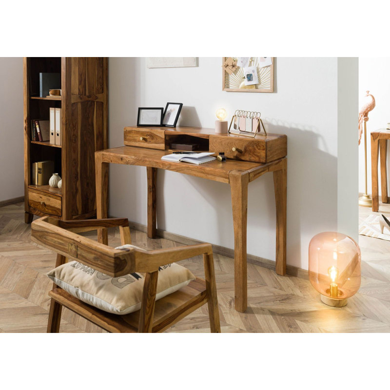 Ancona Sheesham Cubicle, Brown Lacquered