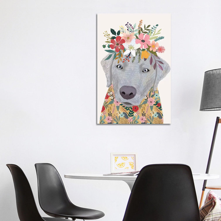 Labrador by Mia Charro - Wrapped Canvas Art Prints
