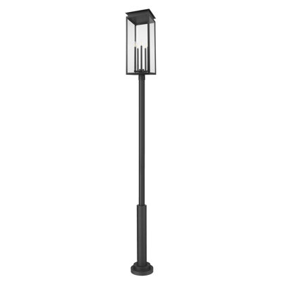 Luminaire d'extérieur sur pied 5 lumières Olsen
