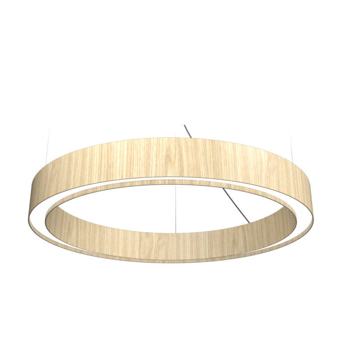 Cilíndrico 1 - Light LED Chandelier, 4.72" H x 23.62" W x 23.62" D, Sand