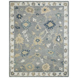 Sundara Botanique Misty Meadow Wool Hand-Tufted Area Rug