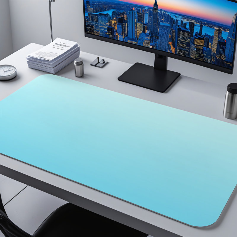 Polyester Desk Pad, 31.5x15.5