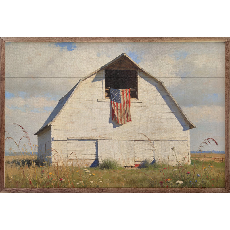 Barn Of The Heartland, H 24 po x l 36 po