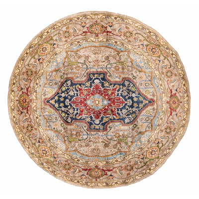 Tapis gris Aryana 8 pi 2 po x 8 pi 4 po