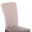 Chaise parsons capitonnée en velours-2024257702