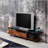 Elling Walnut &  Finish TV Stand Stable support, multi-functional design