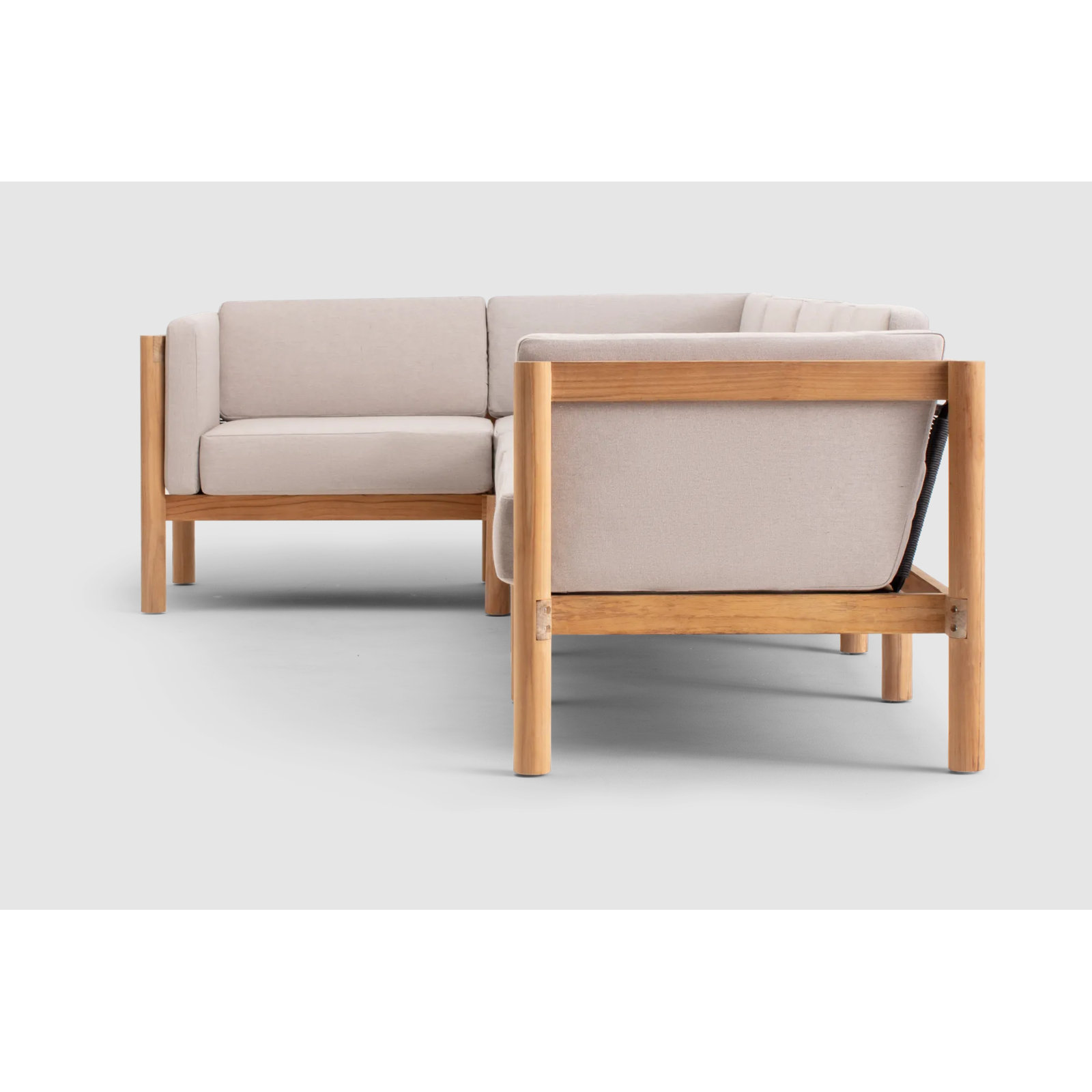 Haven 118" Sunbrella® Patio Sectional, Sunbrella Ashe, 5
