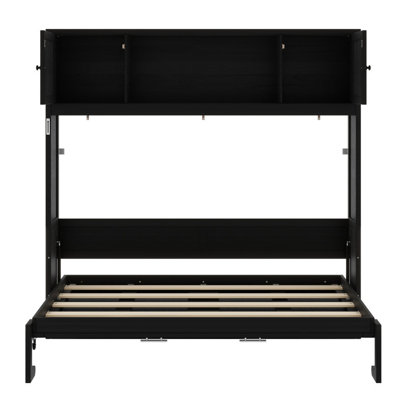 Murphy Bed With Storage Cabinets