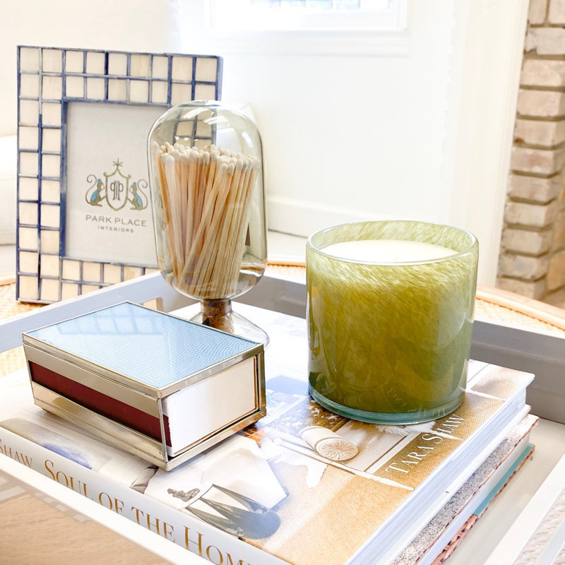 Fresh Cut Gardenia Scented Jar Candle, 4" H x 4" W x 4" D