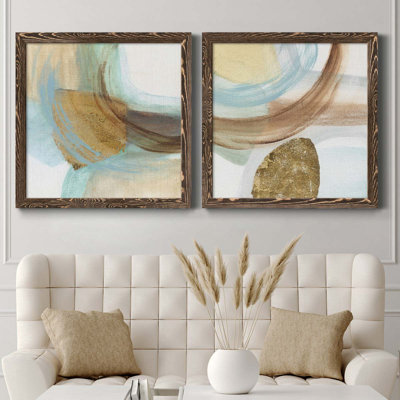 " Blue Rythm I " 2 - Pieces