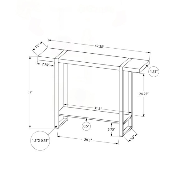 Dimensions du produit