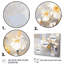 Kaleidoscope II beige et doré sur toile-1137590652-1137590651