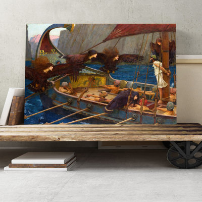 John William Waterhouse - Wrapped Canvas Painting