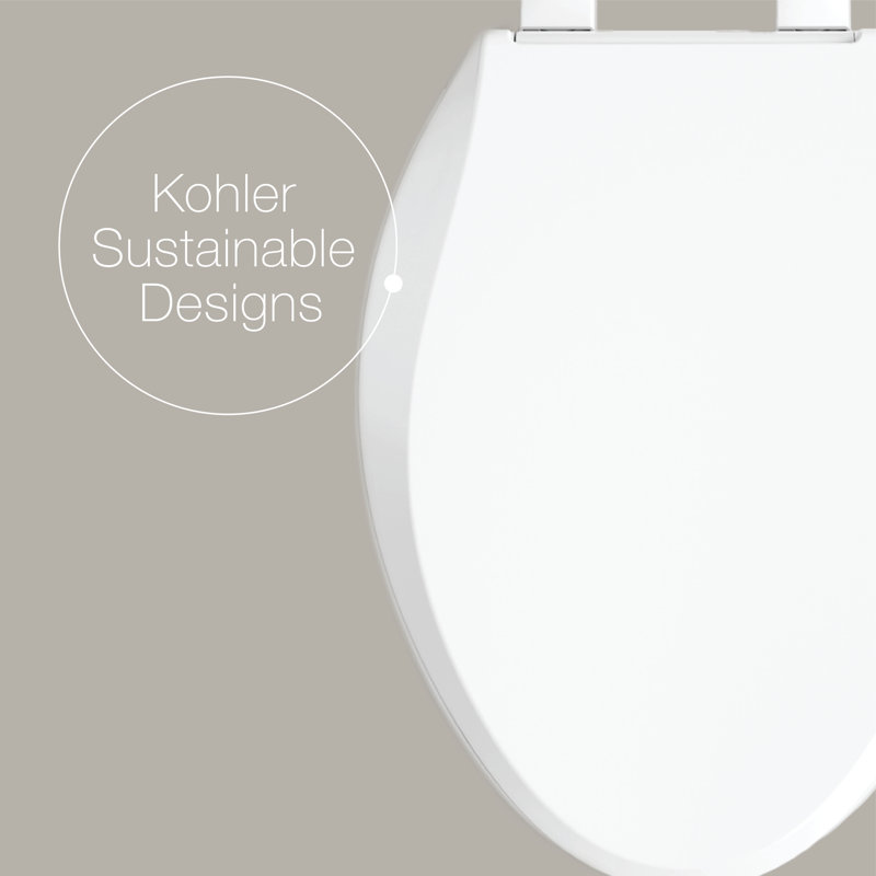 Cachet® Recycled ReadyLatch® Quiet-Close™ Elongated Toilet Seat