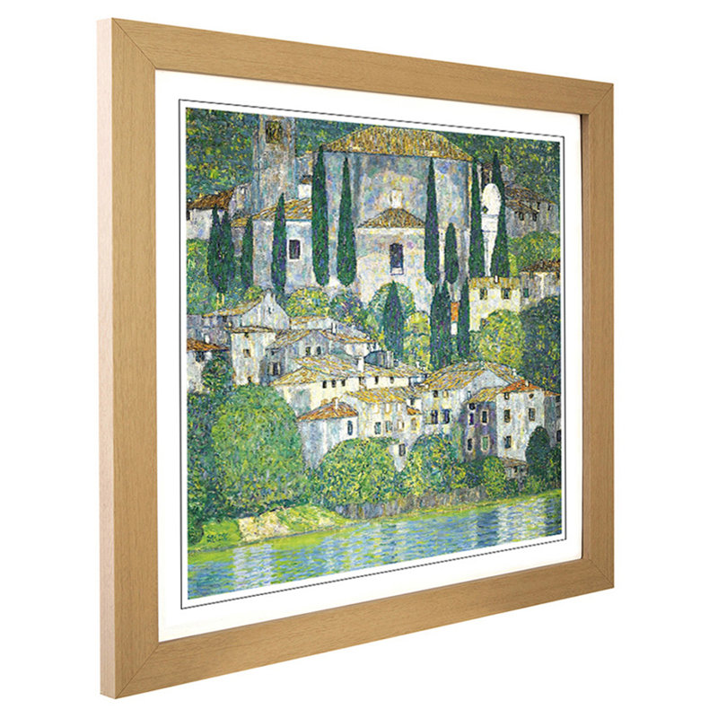 Gustav Klimt - Single Picture Frame Painting, Oak