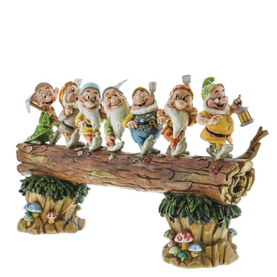 Disney Traditions Seven Dwarfs Figurine 8.25in H