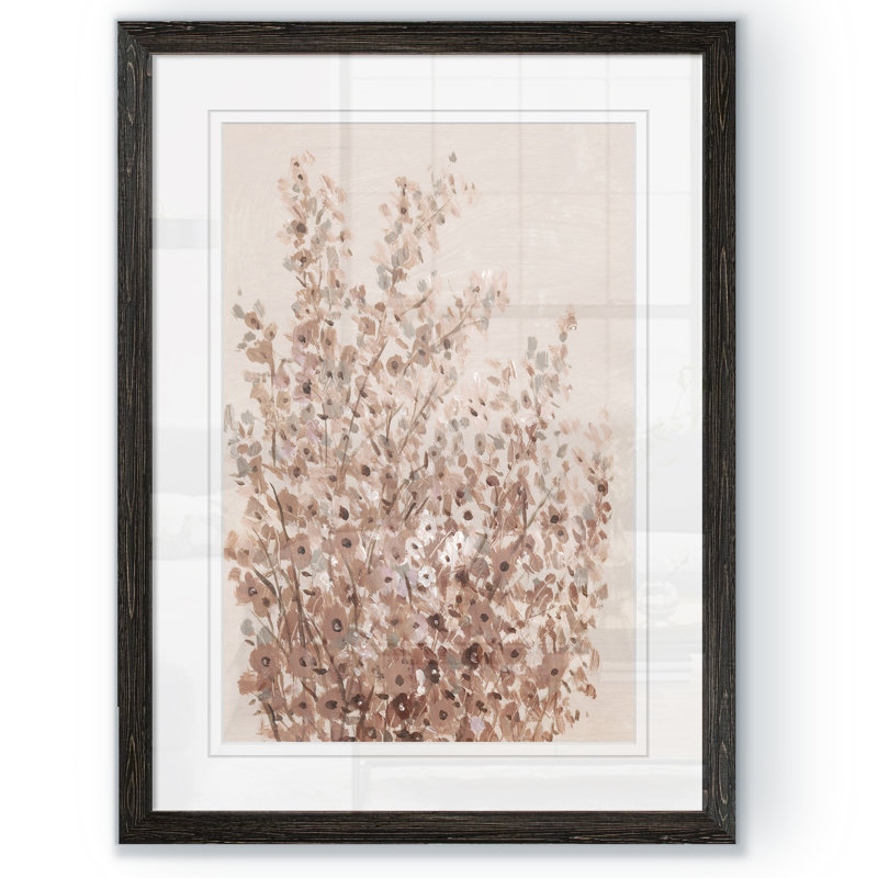 « rustique wildflowers i » par paul cezanne-cadre photo, reproduction d’art, H 30 po x l 22 po x P 1,25 po, Blanc