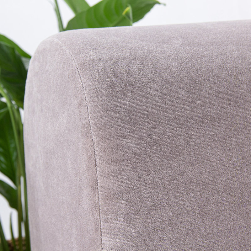 Allinson 65cm Upholstered Futon Chair, Light Grey