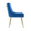 85cm H Tufted Upholstered Metal Upholstered Back Side Chair-875089742