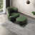 Green Faux Leather