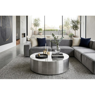 Jalisia Round Coffee Table Metal