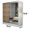 Armoire-penderie 2 portes avec 2 tiroirs-186094793