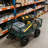 Green Wagon Cart For Firewood Transport