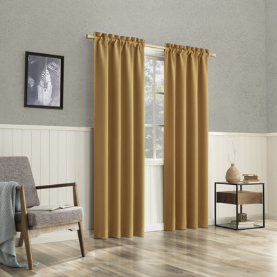 Panneau de rideau occultant thermique à œillets Wayfair Basics® Dorcia