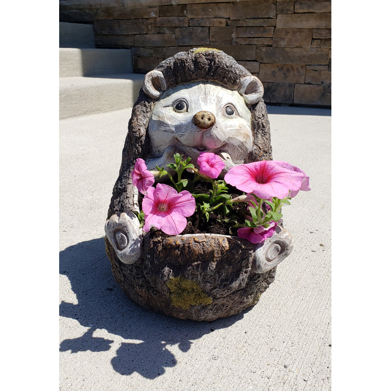 Pot de fleurs statue en résine Dawsonville