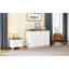 Lit avec rangement extensible, charge, double, blanc et noyer, option de charge pleine grandeur et grand compartiment de rangement, look, bois de pin pour le bureau-1695623194