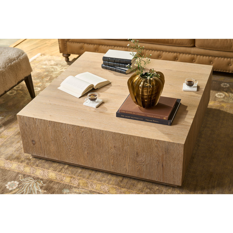 Arrigo Square Cocktail Table, Tan