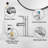 Single Handle Bathroom Sink Faucet-104942158