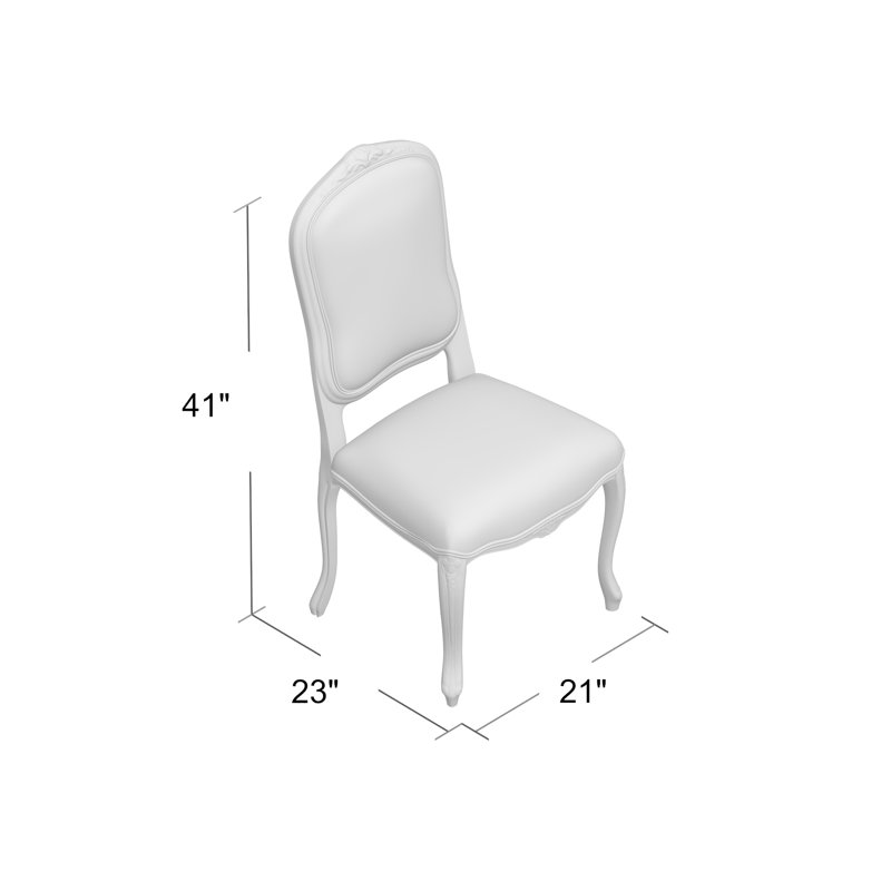 Ashley 20'' H Dining Chair, Gray