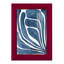 «Blue Stylized Leaf I», impression sur papier-985871776-985870943